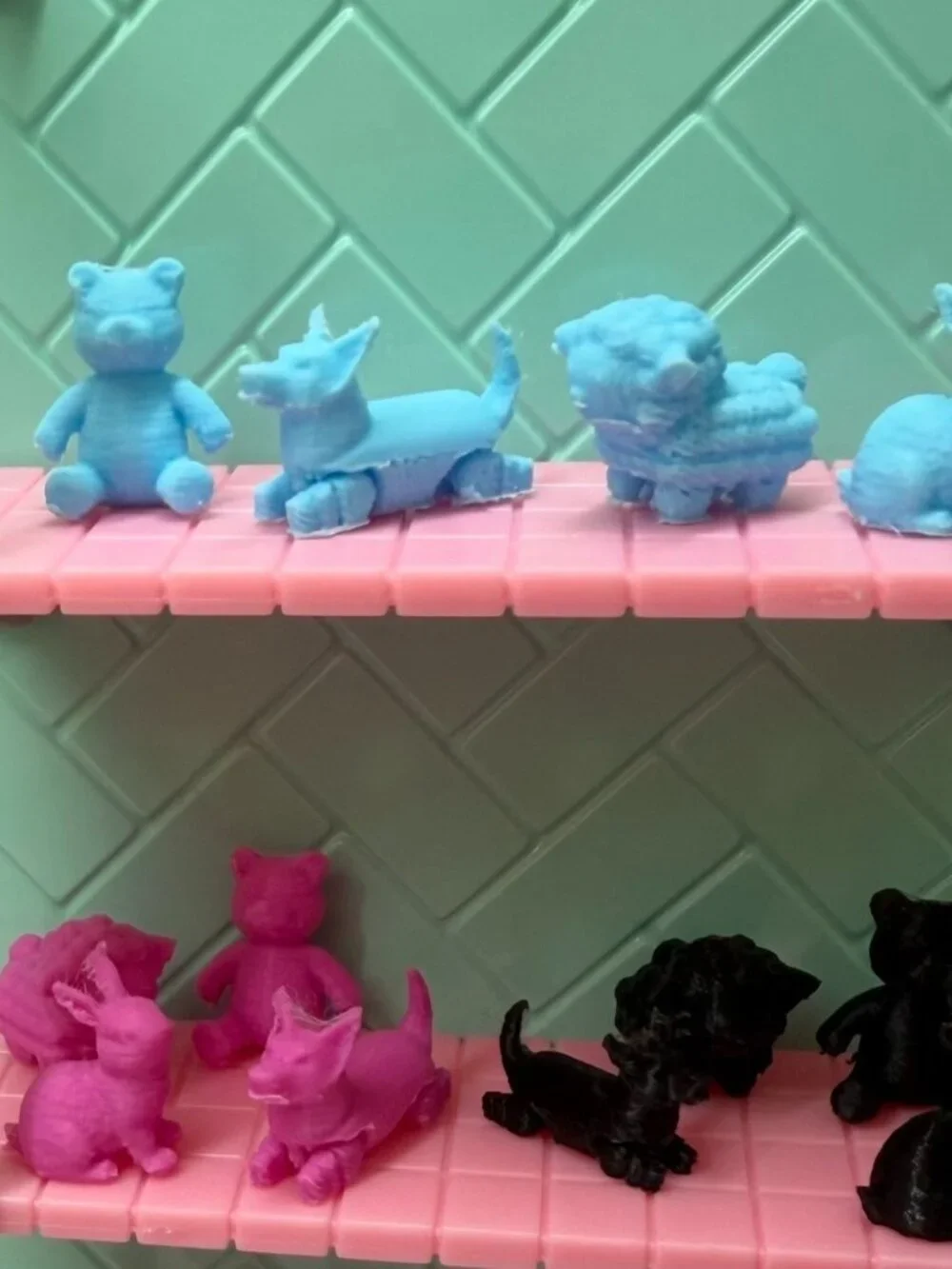 3D Printed Toys for Mini ZURU Babies | Dollhouse Decoration Set of 2